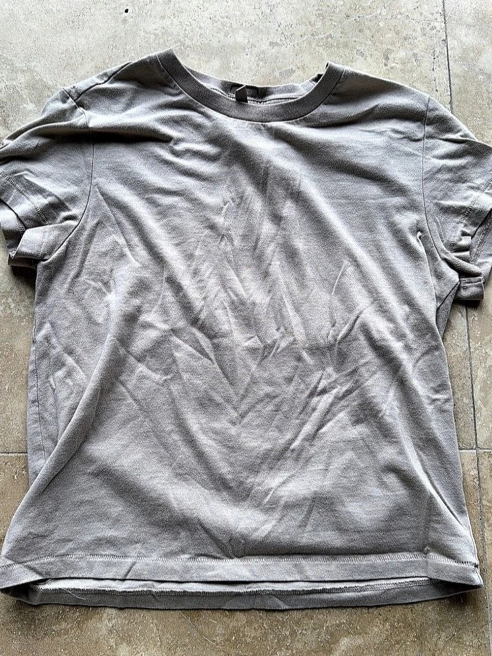 SKIMS Relaxed Tees T-Shirt Short Sleeve Tee Beige Small
